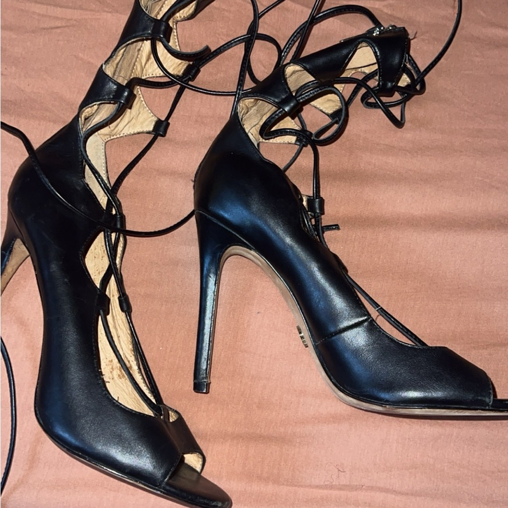 Shoes only worn once over 8 years ago. In good condition but can no longer wear